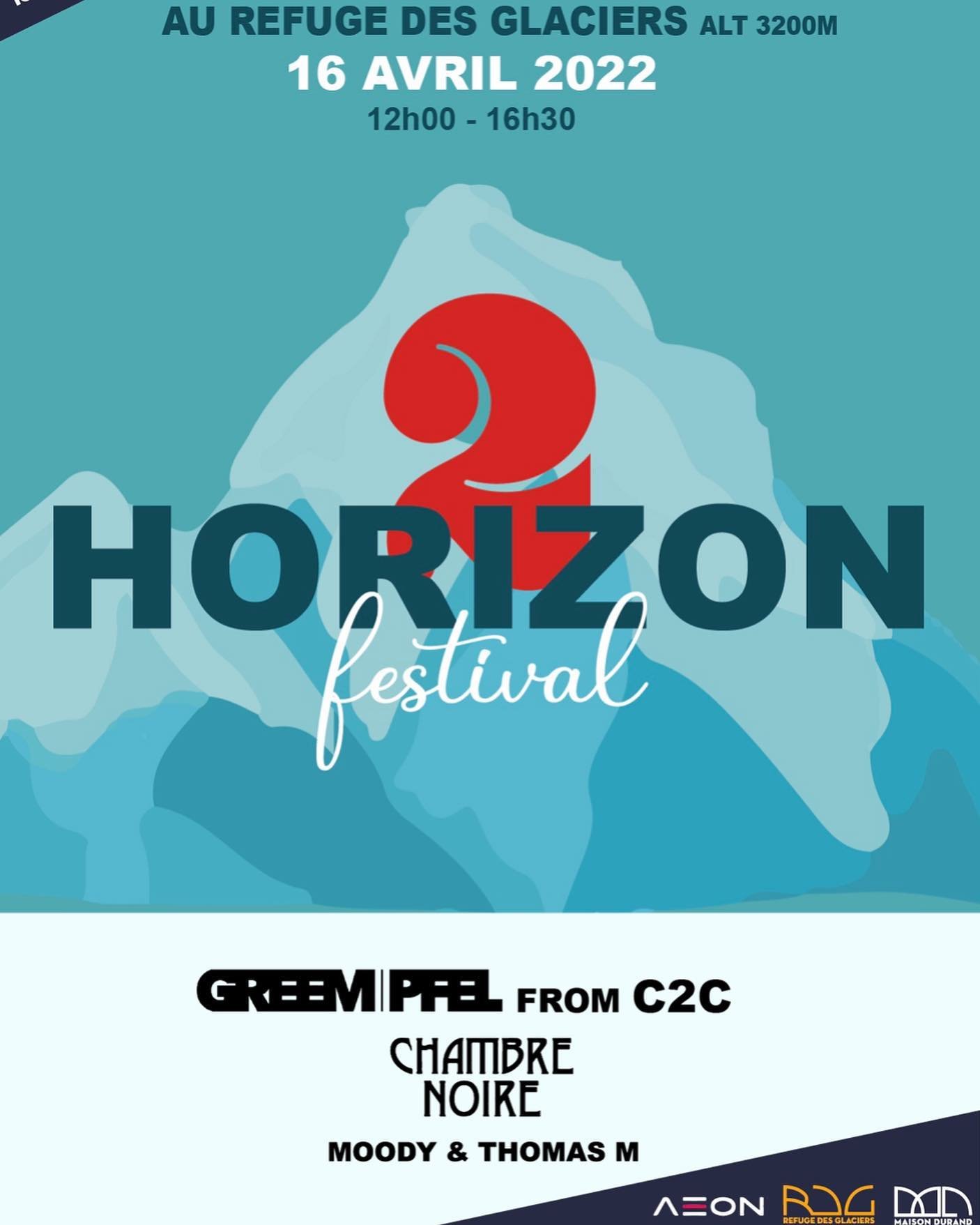 Le poster de Horizon festival