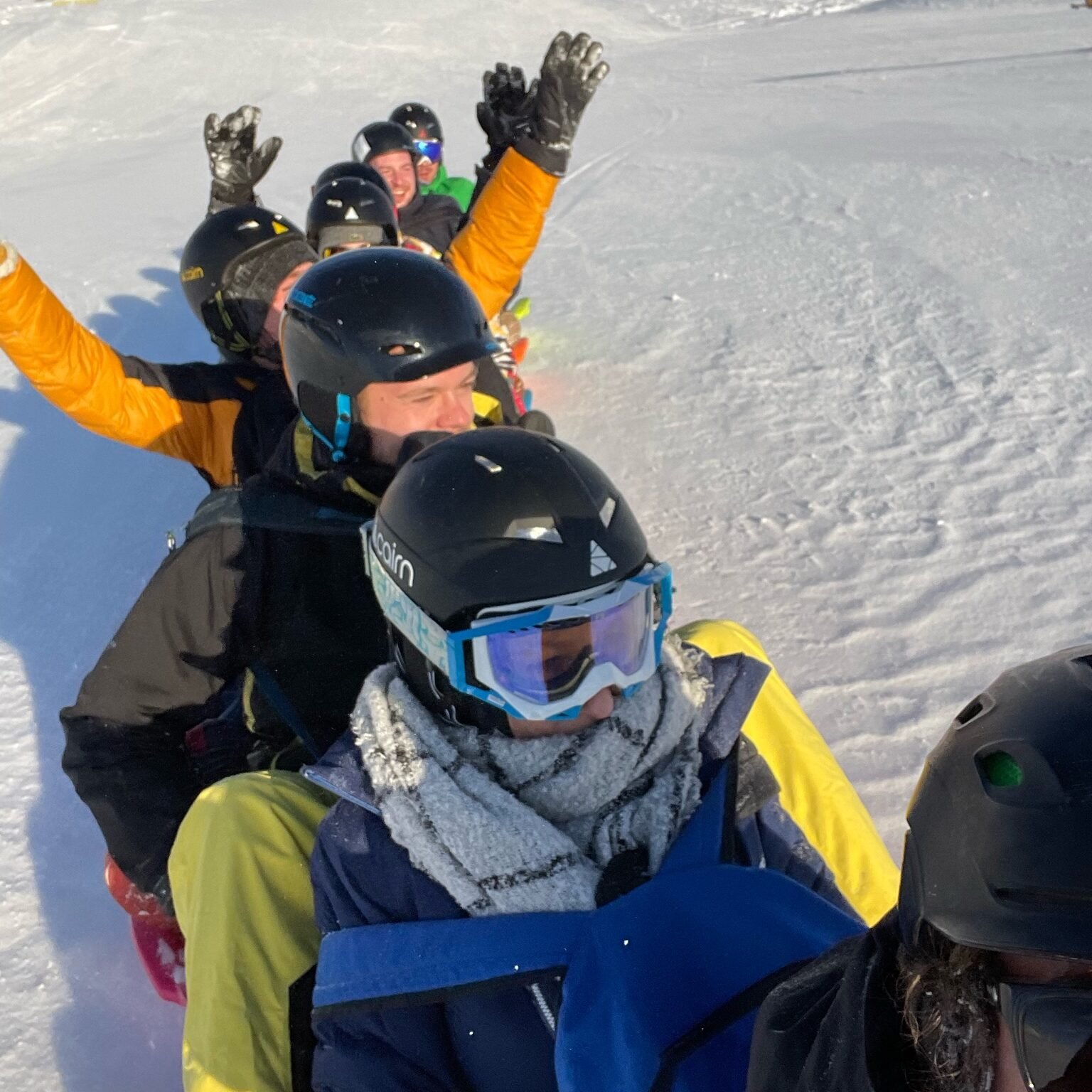 Ski au Refuge des Glaciers